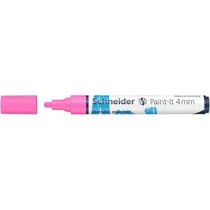 Schneider acryl marker Paint-it 320 4mm roze 2