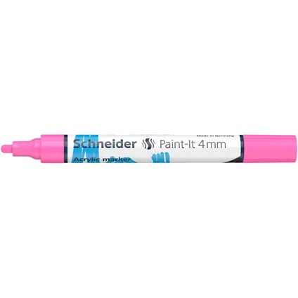 Schneider acryl marker Paint-it 320 4mm roze 4