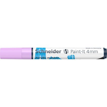 Schneider acryl marker Paint-it 320 4mm pastel lila