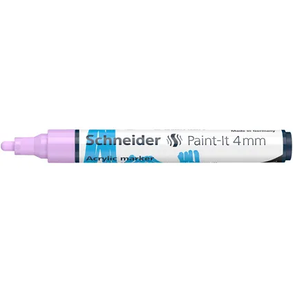 Schneider acryl marker Paint-it 320 4mm pastel lila 3