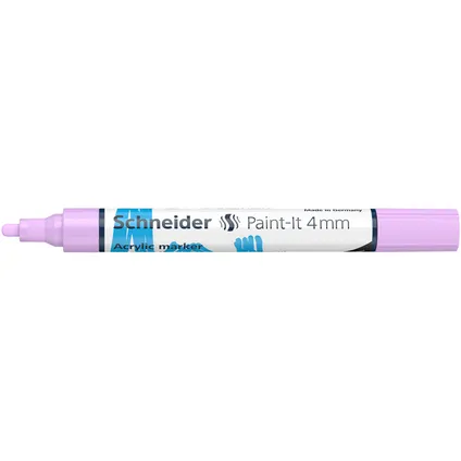 Schneider acryl marker Paint-it 320 4mm pastel lila 4