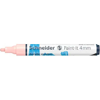 Schneider acryl marker Paint-it 320 4mm abrikoos 3