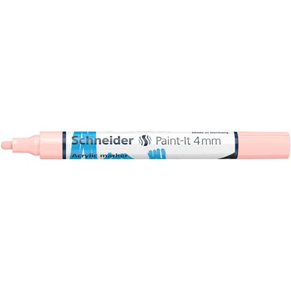 Schneider acryl marker Paint-it 320 4mm abrikoos 4