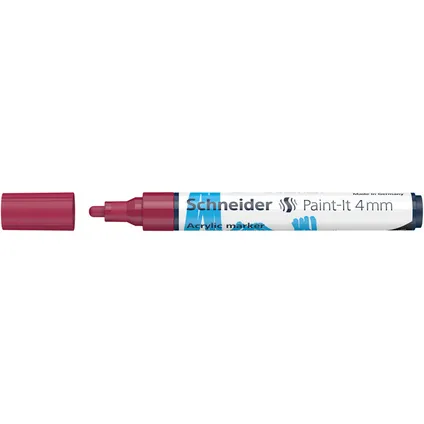 Schneider acryl marker Paint-it 320 4mm bordeaux 2