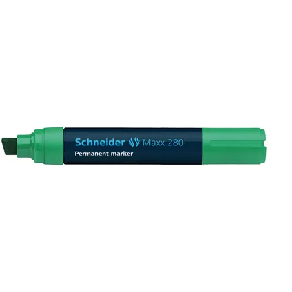 Schneider marker Maxx 280 permanent beitelpunt groen 3