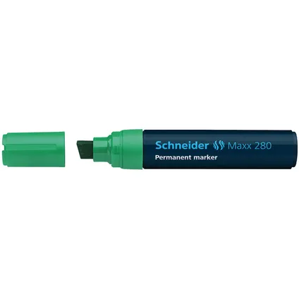 Schneider marker Maxx 280 permanent beitelpunt groen 5
