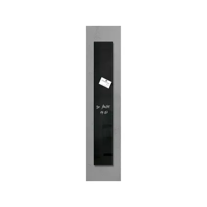 Tableau magnétique en verre - 910 x 460 mm - Noir (Artverum) SIGEL GL145