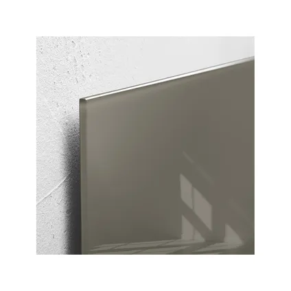 Tableau magnétique en verre Sigel Artverum 120x780x15mm taupe avec 2 aimants 2