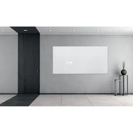 Sigel glasmagneetbord XL Artverum 2000x1000x18mm super wit met 2 magneten  4