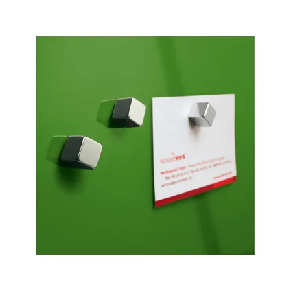 Sigel glasmagneetbord Artverum 120x780x15mm groen met 2 magneten  4