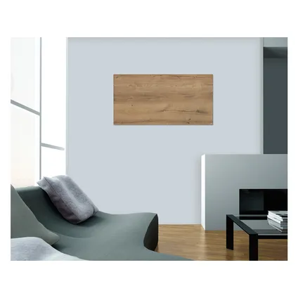 Sigel glasmagneetbord Artverum 910x460x15mm natural wood design met 3 magneten  9