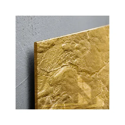 Sigel glasmagneetbord Artverum 910x460x15mm goud metallic met 3 magneten  8
