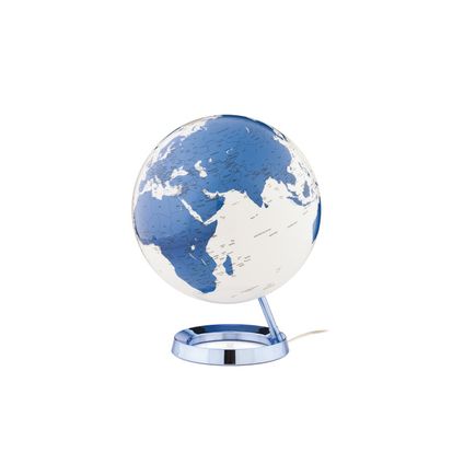 Globe terrestre Atmosphere Bright bleu ø30cm base plastique éclairage