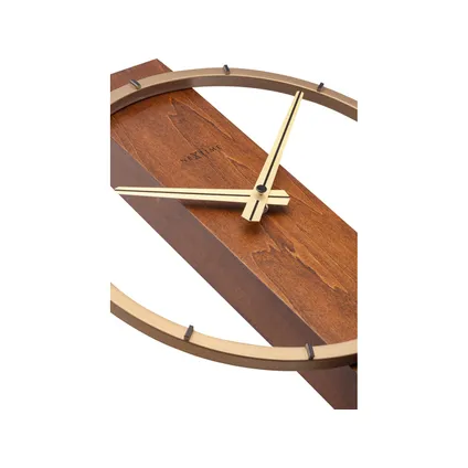 Horloge de table Nextime Table Carl 34x27cm bois brun 8
