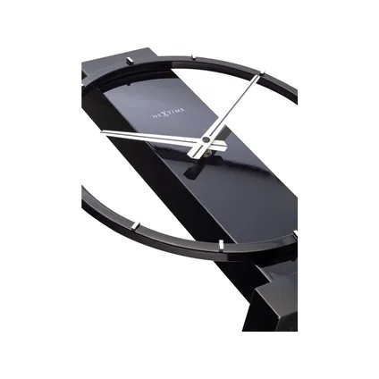 Horloge de table Nextime Table Carl 34x27cm bois noir 7