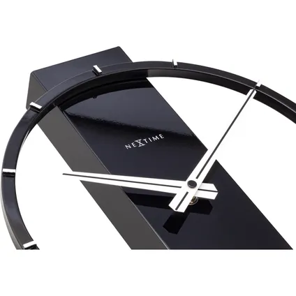 Horloge de table Nextime Table Carl 34x27cm bois noir 8
