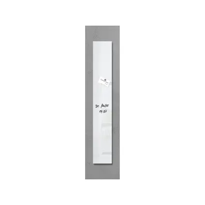 Tableau magnétique en verre Sigel Artverum 120x780x15mm blanc