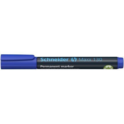 Schneider marker Maxx 130 permanent ronde punt blauw
