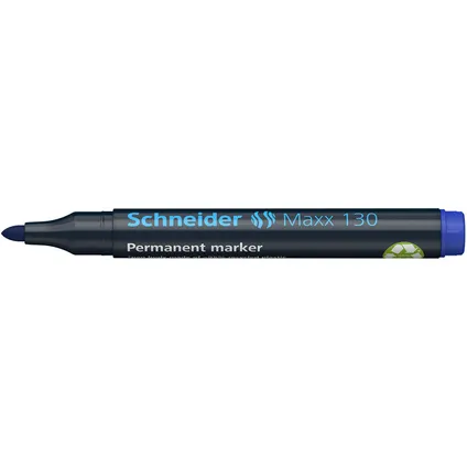Schneider marker Maxx 130 permanent ronde punt blauw 3