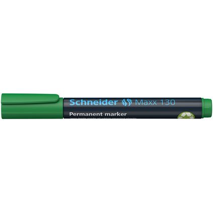 Schneider marker Maxx 130 permanent ronde punt groen