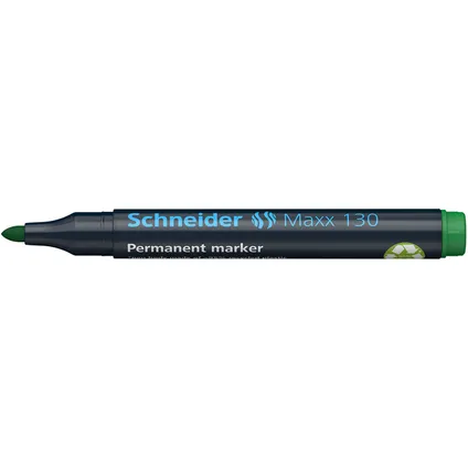 Schneider marker Maxx 130 permanent ronde punt groen 3