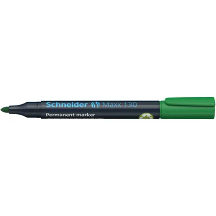 Schneider marker Maxx 130 permanent ronde punt groen 4