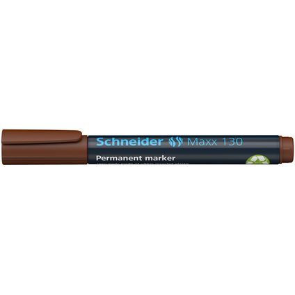 Schneider marker Maxx 130 permanent ronde punt bruin