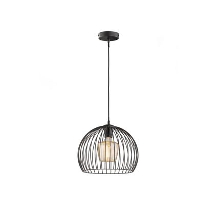 Fischer & Honsel hanglamp zwart ⌀30cm E27 40W