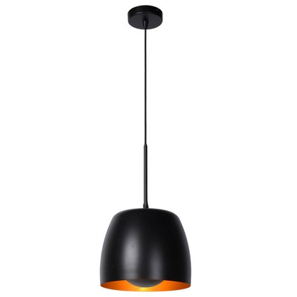 Lucide hanglamp Nolan zwart Ø24cm E27