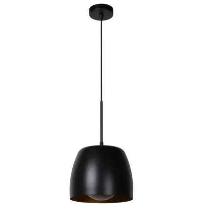 Lucide hanglamp Nolan zwart Ø24cm E27 2