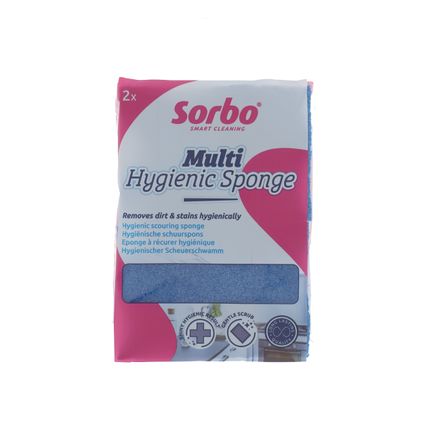 Sorbo Hygienic + schuursponsen 2 stuks