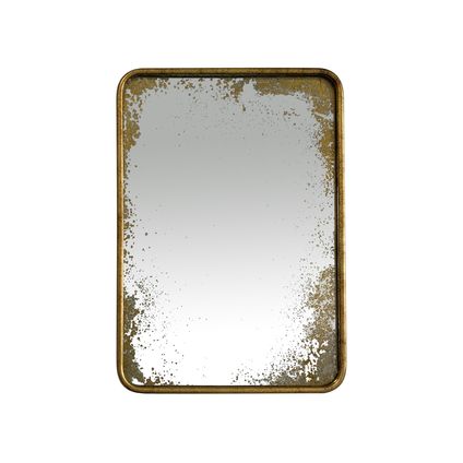 Antiek goud effect spiegel