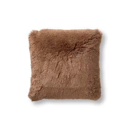 Coussin Fluffy tabac 60x60cm