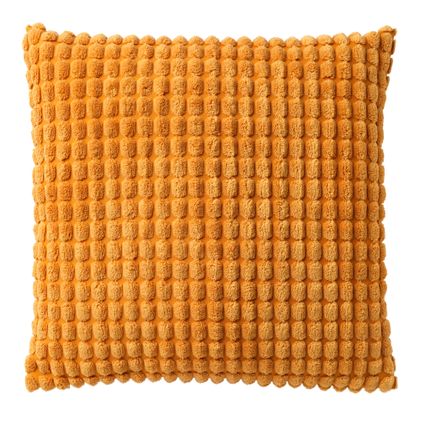 Coussin Rome moutarde 45x45cm
