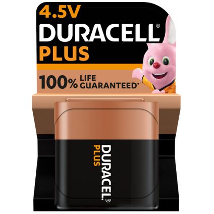 Duracel batterij alkaline Plus Power plat 4,5V
