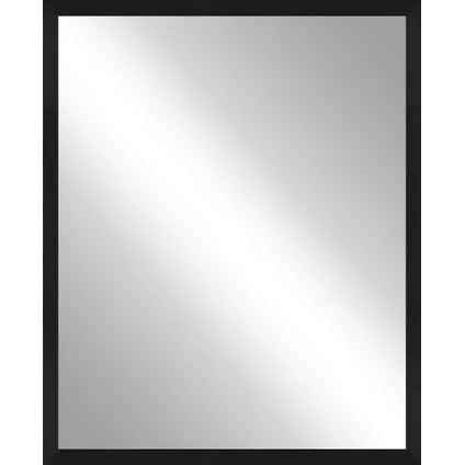 Veranderlijk provincie mechanisme Precious spiegel zwart 40x50cm