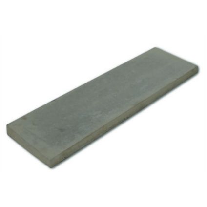 Muurdeksteen - beton - zonder kraag - 1 afwatering - 25x100cm