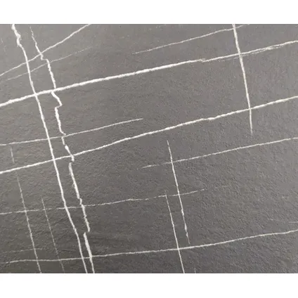 Plan de travail marbre noir mat 304x64x3,8cm 2