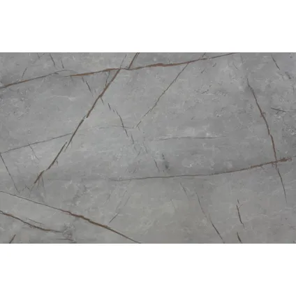 Plan de travail Sencys 304x64x3,8cm marbre gris moyen 3