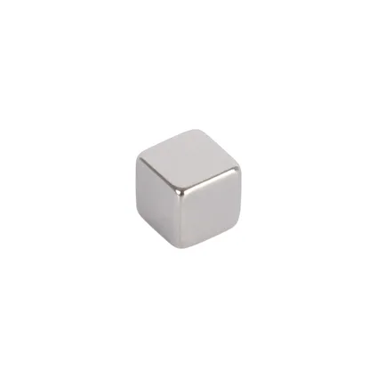 Cube magnétique Fix-O-Moll Neodym argent 5x5mm 8pcs