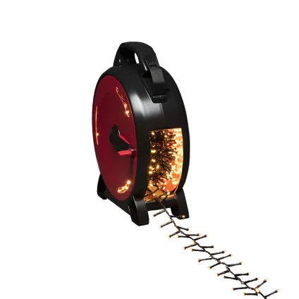Guirlande lumineuse Konstsmide micro-LED ambre IP44 26,5m
