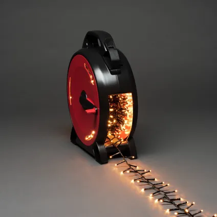 Konstsmide lichtslinger micro-LED amber IP44 26,5cm 3
