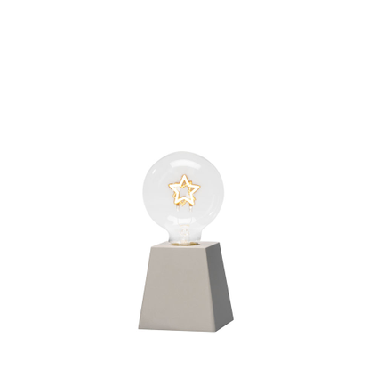 Lampe de table Konstsmide étoile LED blanc chaud 1,5V