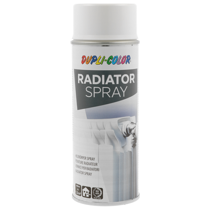 Spray peinture Dupli-color Radiator RAL9010 brillant 400ml