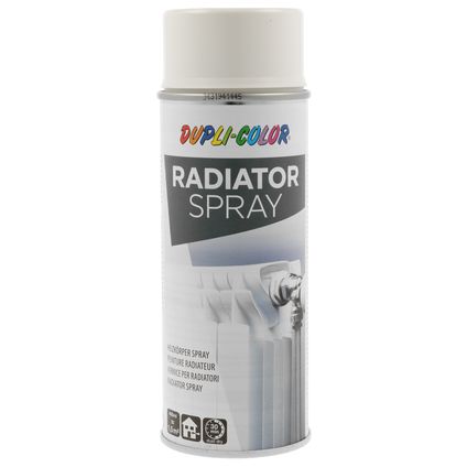 Spray peinture Dupli-color Radiator RAL9001 400ml