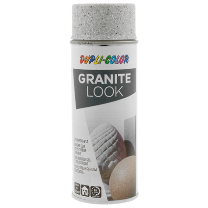 Peinture spray Dupli-color granite look gris clair 400ml