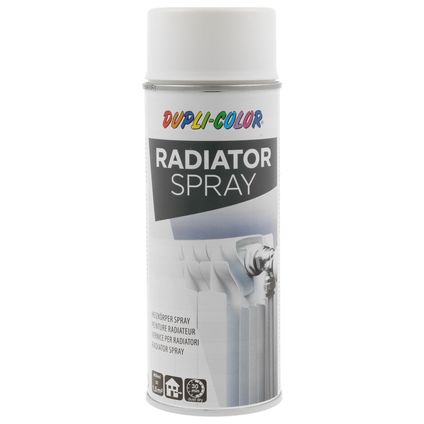Spray peinture Dupli-color Radiator RAL9010 mat 400ml