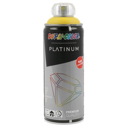 Dupli-Color lakspray Platinum citroengeel semi-mat 400ml