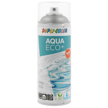 Spray Dupli-Color Aqua Eco+ argenté mat 350ml