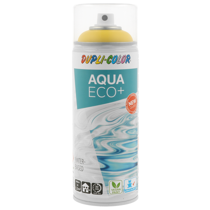 Dupli-Color spuitbus Aqua Eco+ colza geel mat RAL1021 350ml
